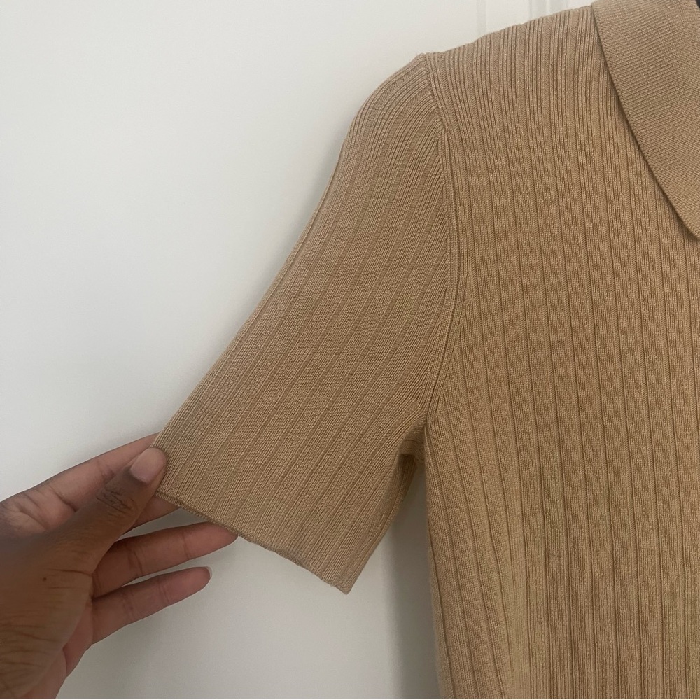 ON 34th Ribbed Cardigan Polo - Picture 4 of 6